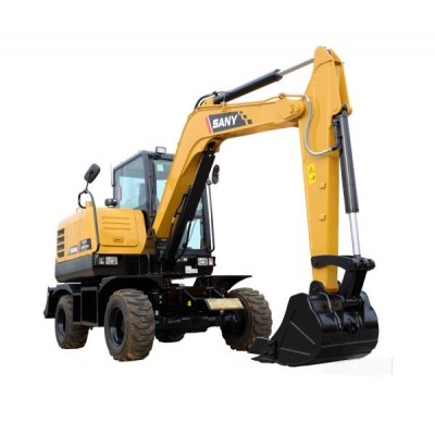 SANY SY65W 6 Ton Power Wheels Excavators Direct Sales China